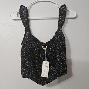 NWT! Sim And Sam Cropped Tank Top!